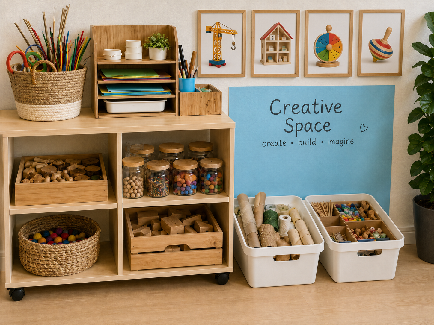 Learning materials presented in a beautiful, organised manner